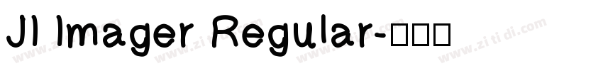 JI Imager Regular字体转换